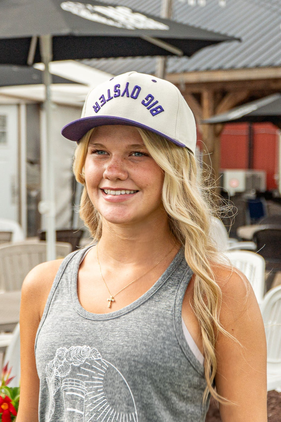 Purple Upside Down Hat