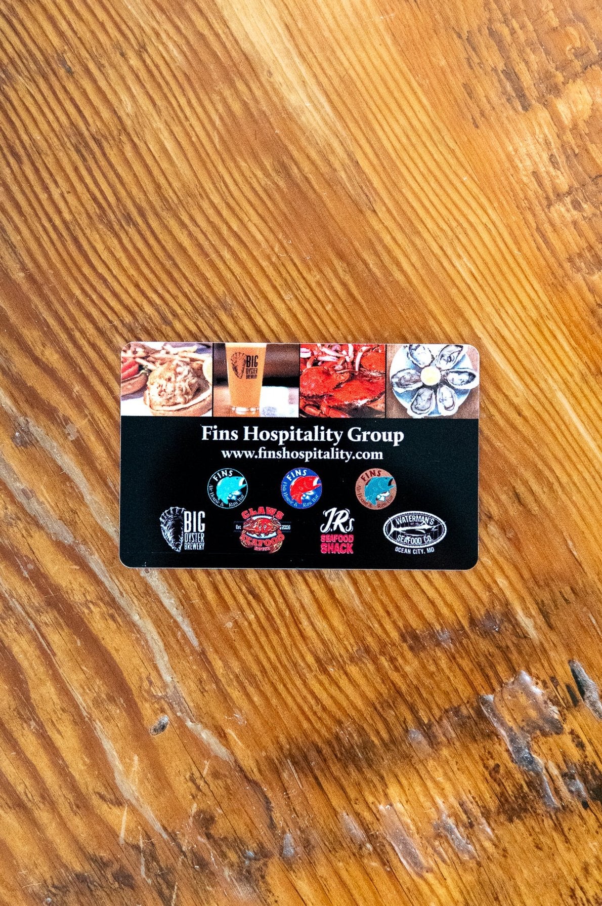 FINS Hospitality Group Gift Card