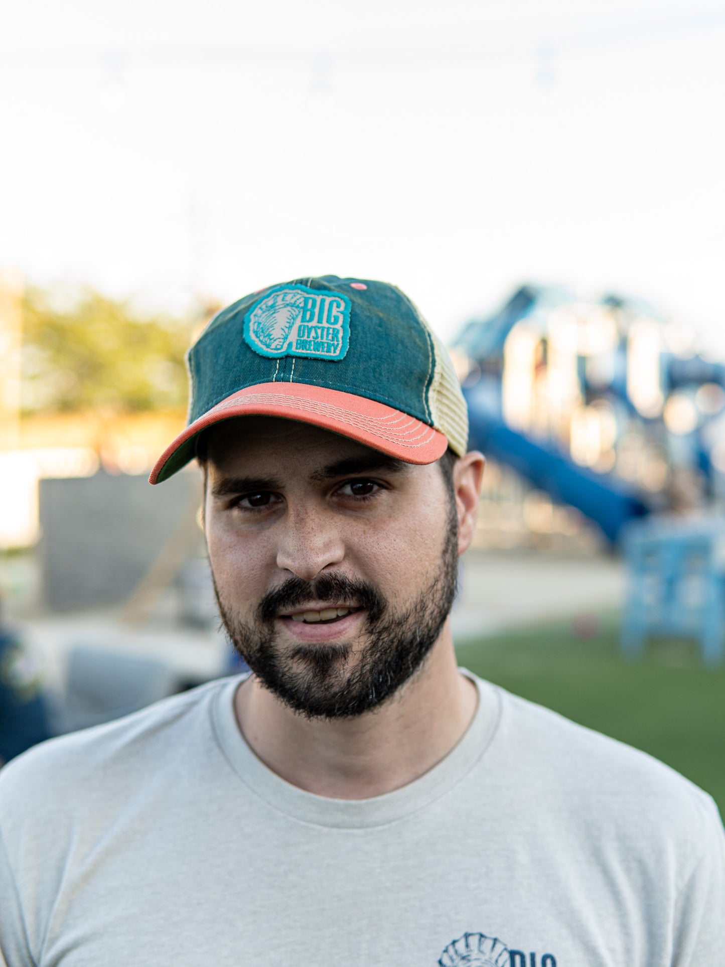 Teal & Orange Old Favorite Hat