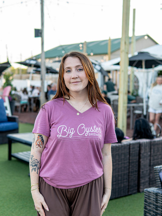 Women's Pink V-Neck